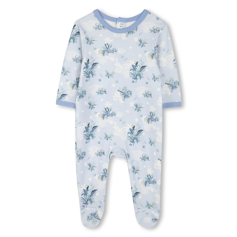 Cotton pajamas, bib and hat KENZO KIDS 
                        BOY