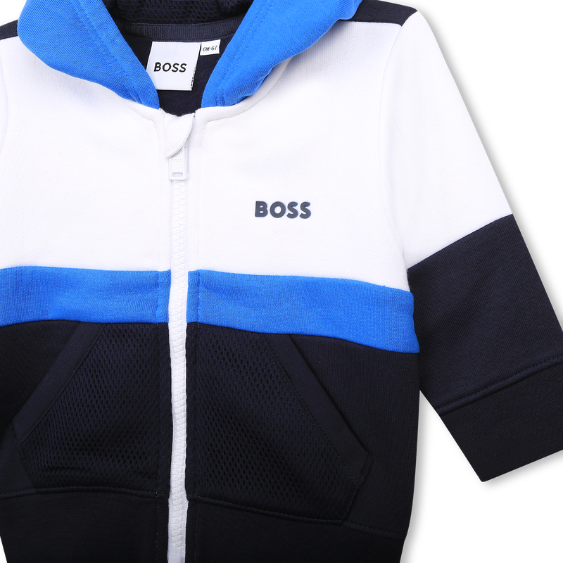 Tricolor hoodie BOSS 
                    BOY