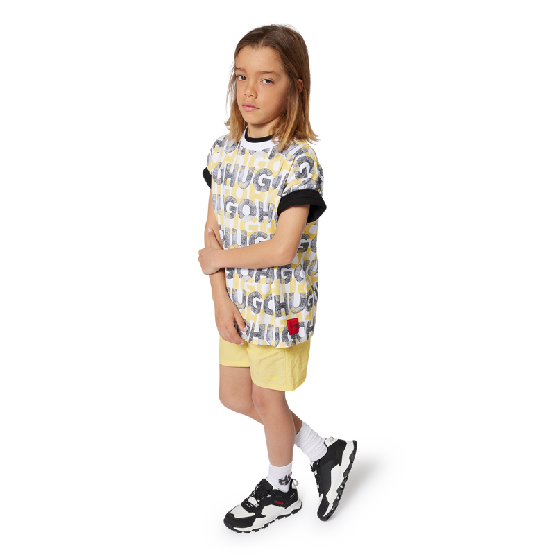 All-over print T-shirt HUGO 
                    BOY