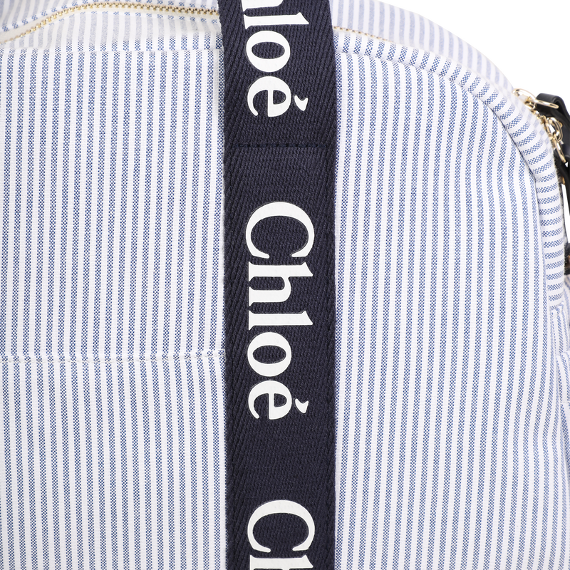 Striped Diaper Bag & Pouch CHLOE 
                        GIRL