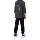 Long-sleeved embroidered shirt ZADIG VOLTAIRE 
                    BOY