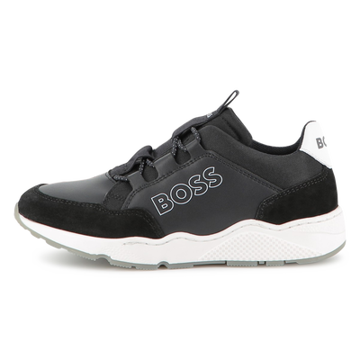 Faux and canvas sneakers BOSS BOY
