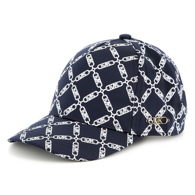 Satin-look patterned cap MICHAEL KORS GIRL