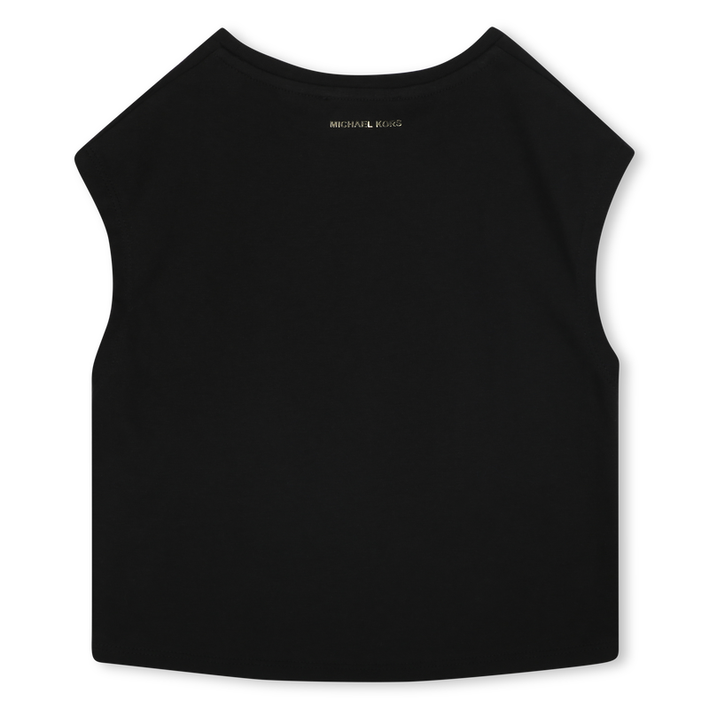 Cotton party T-shirt MICHAEL KORS 
                        GIRL