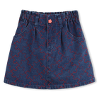 Denim skirt KENZO KIDS 
                    GIRL