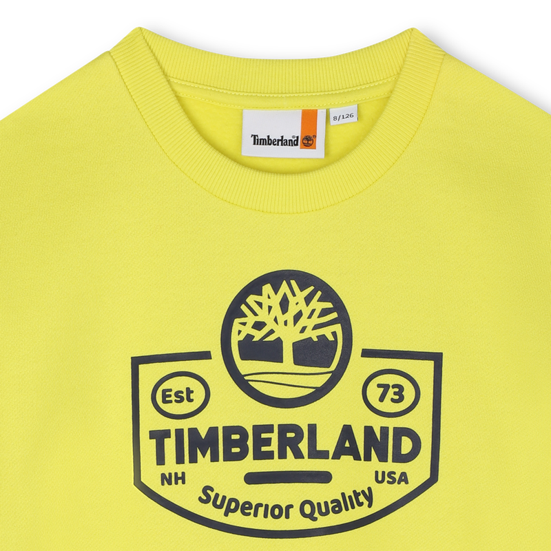 Brushed fleece sweatshirt TIMBERLAND 
                    BOY