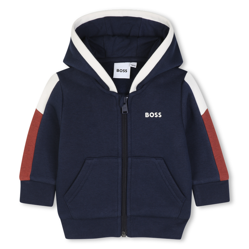 Hooded cardigan BOSS 
                        BOY