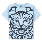 Short-sleeved cotton T-shirt KENZO KIDS 
                    UNISEX