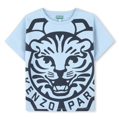 Short-sleeved cotton T-shirt KENZO KIDS UNISEX