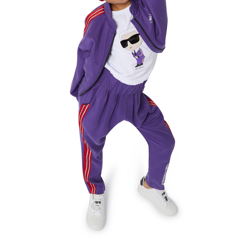 Karl-And-Choupette Graphic Tee KARL LAGERFELD KIDS 
                        GIRL