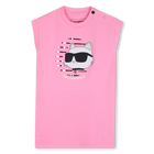 Short-Sleeved Dress KARL LAGERFELD KIDS 
                    GIRL