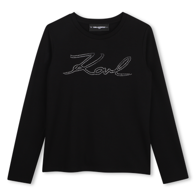 Long Sleeve T-Shirt KARL LAGERFELD KIDS GIRL