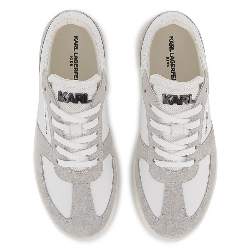 LACE-UP SNEAKERS KARL LAGERFELD KIDS 
                        BOY
