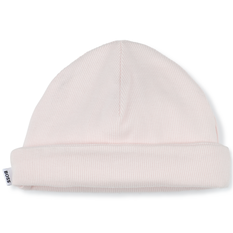 Ribbed hat with turn up BOSS 
                        GIRL