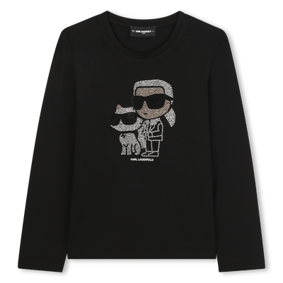 Long Sleeve T-Shirt KARL LAGERFELD KIDS GIRL