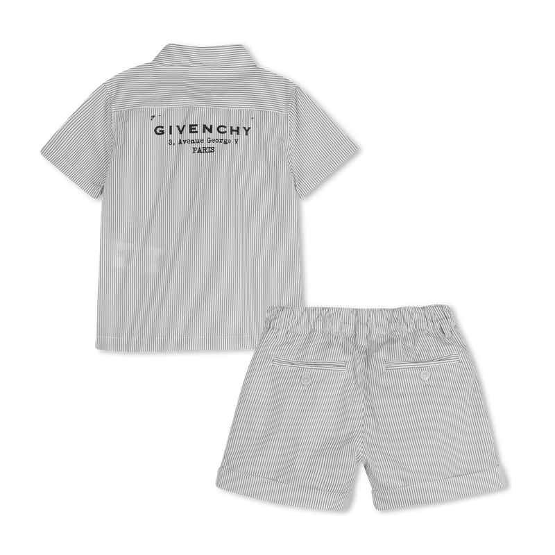SHIRT AND SHORTS SET GIVENCHY 
                        BOY