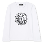 Long Sleeve T-Shirt KARL LAGERFELD KIDS 
                    GIRL