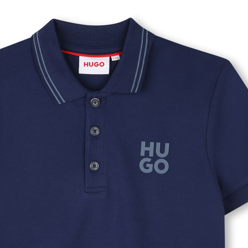 Short-Sleeved Polo Shirt HUGO 
                    BOY