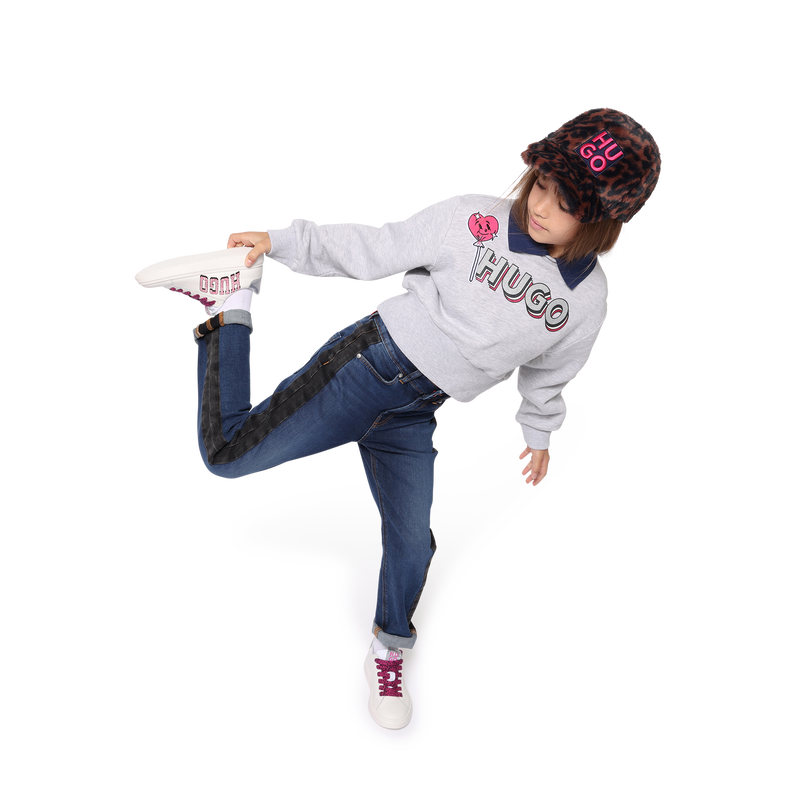 Side Panel Jeans HUGO 
                    GIRL