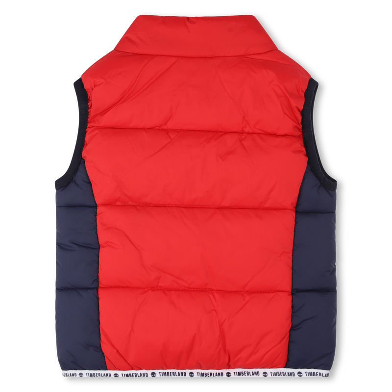 Sleeveless lined puffer jacket TIMBERLAND 
                    BOY