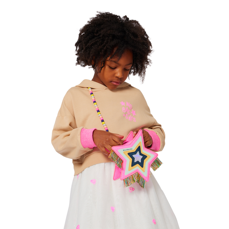 Bi-material dress BILLIEBLUSH 
                        GIRL