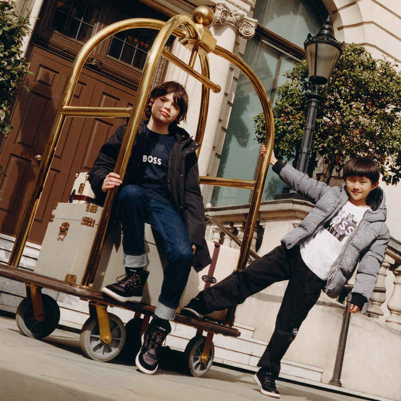 Hooded Puffer Jacket BOSS 
                        BOY