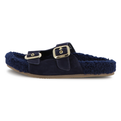 Cow suede leather sandals CHLOE GIRL