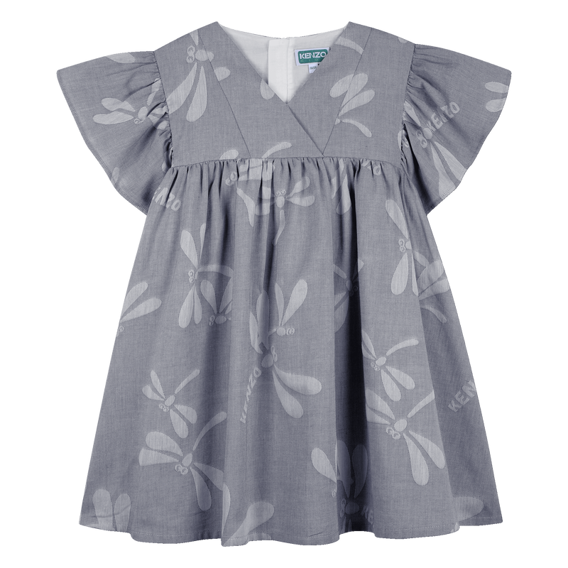 Bell Sleeve Dress KENZO KIDS 
                        GIRL