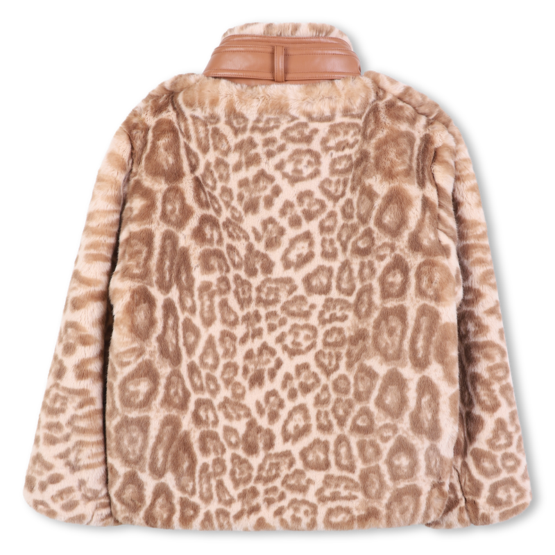 Jacket with leopard print CHLOE 
                        GIRL
