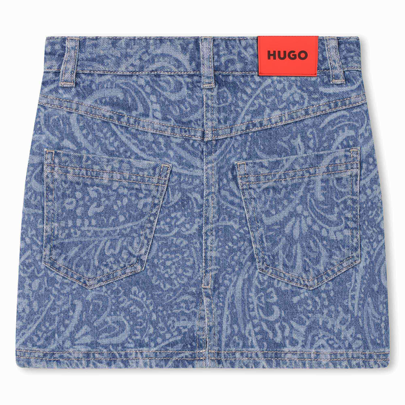 Hugo boss denim skirt 2025