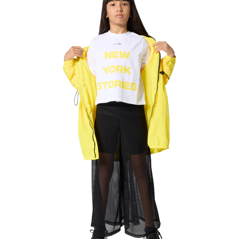 Loose-Fitting Short-Sleeved T-Shirt DKNY 
                        GIRL