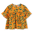Cotton satin blouse KENZO KIDS 
                    GIRL