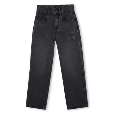 Cotton denim trousers DKNY UNISEX