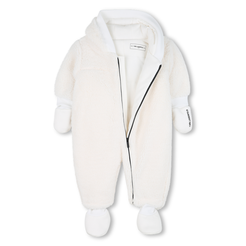 Hooded pilot suit KARL LAGERFELD KIDS 
                    BOY