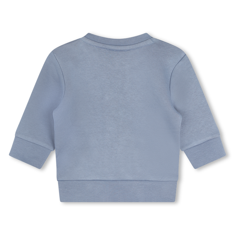 Round-Neck Fleece Sweatshirt BOSS 
                        BOY