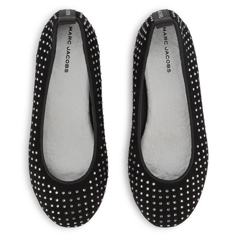 Leather ballet flats MARC JACOBS 
                        GIRL