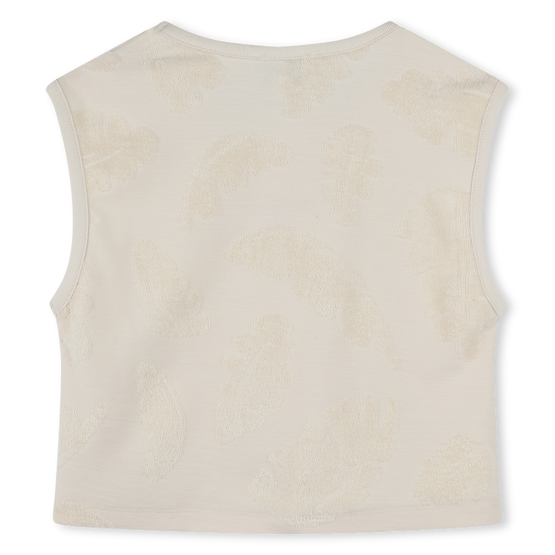 Terry cloth tank top & shorts KENZO KIDS 
                        GIRL