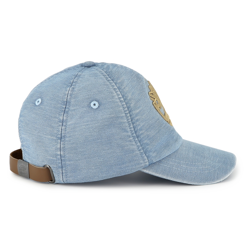 Denim baseball cap with buckle Denim baseball cap with buckle