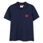 Short sleeve polo, NAVY, hi-res