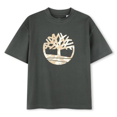 Raised logo print T-shirt TIMBERLAND BOY