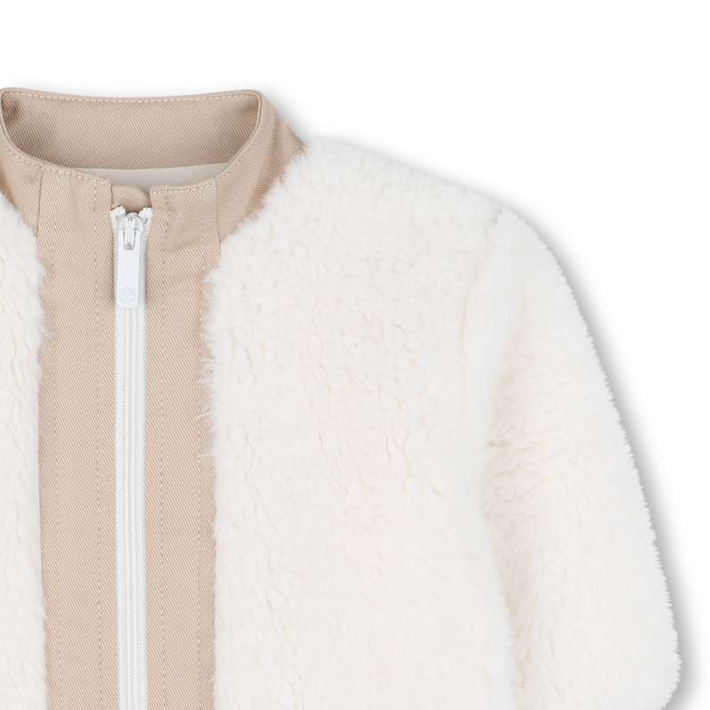 Fleece cardigan with zip-up lining TIMBERLAND 
                        BOY