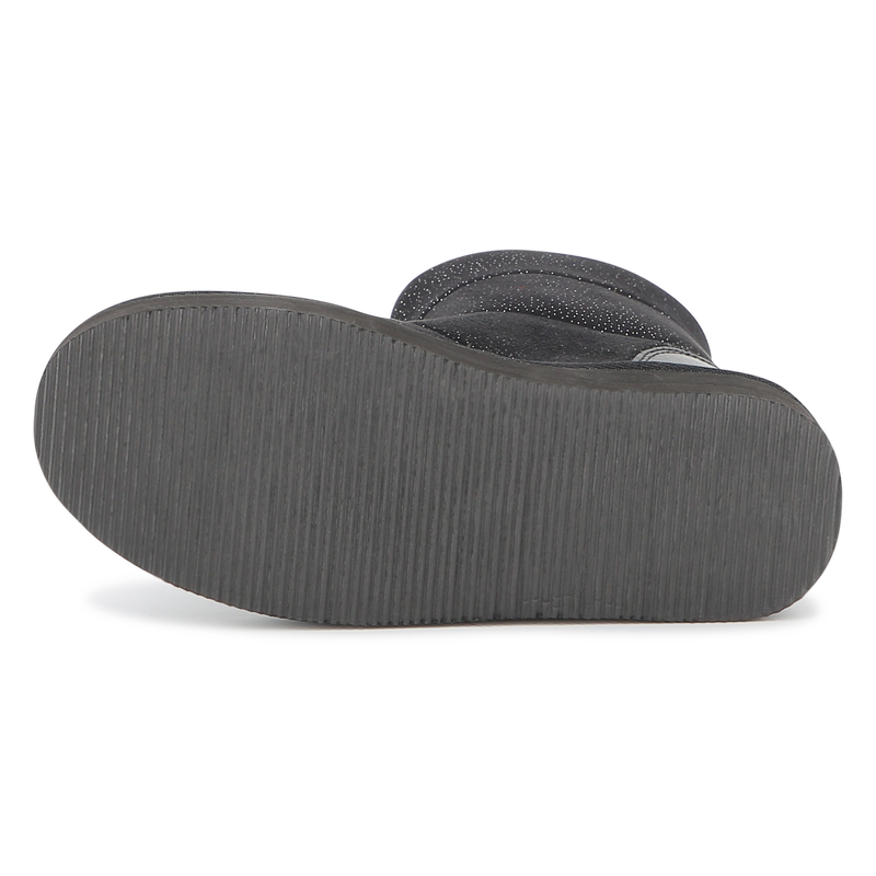 Sequined textile ankle boot KARL LAGERFELD KIDS 
                        GIRL