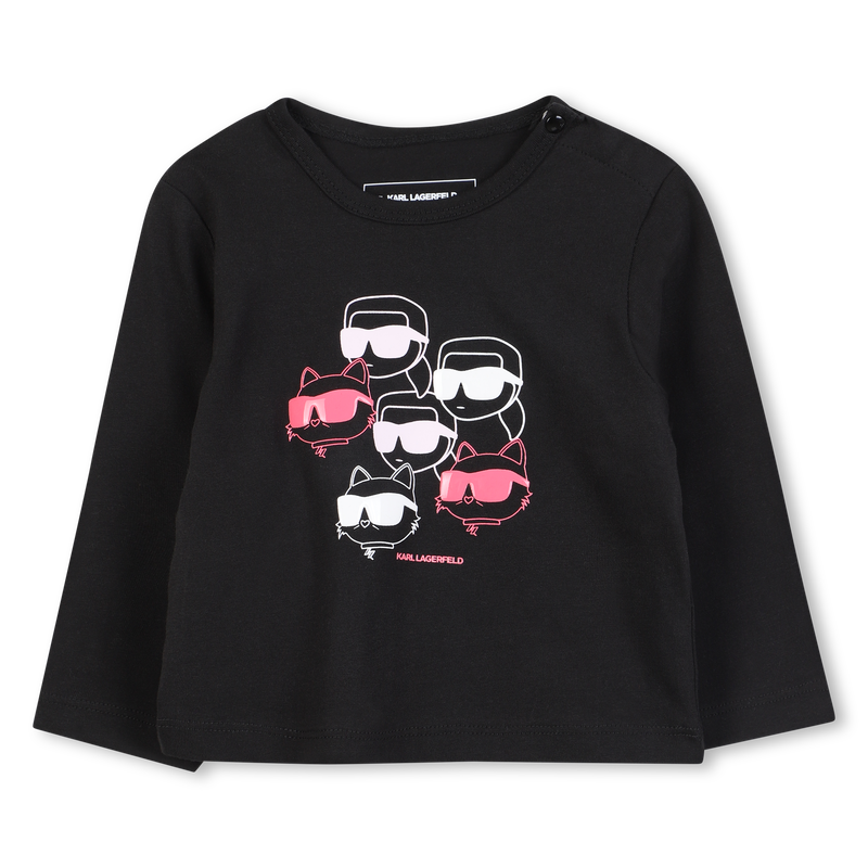 Long Sleeve T-Shirt KARL LAGERFELD KIDS 
                    GIRL