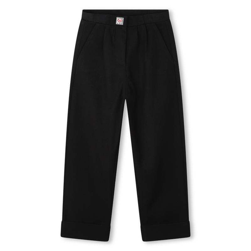 Pleated Roll-Up Trousers DKNY 
                    GIRL