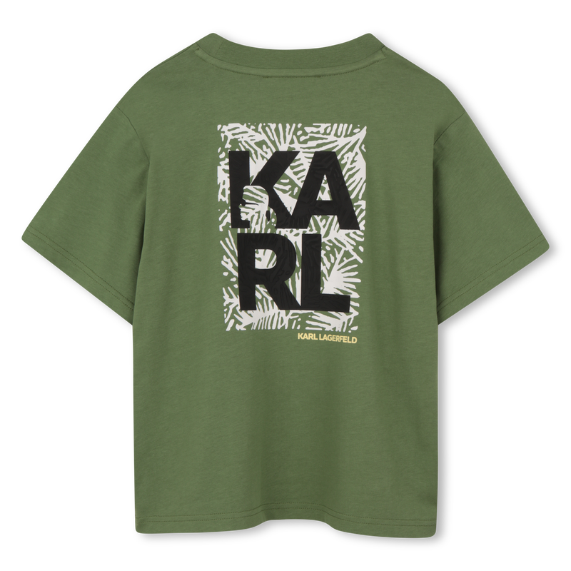 Short-Sleeved T-Shirt KARL LAGERFELD KIDS 
                        BOY