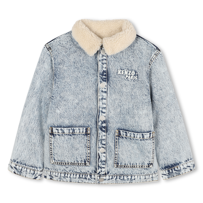 Reversible jacket with snaps KENZO KIDS 
                    BOY