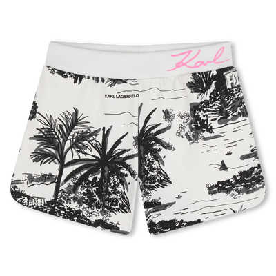 Fleece Shorts KARL LAGERFELD KIDS GIRL