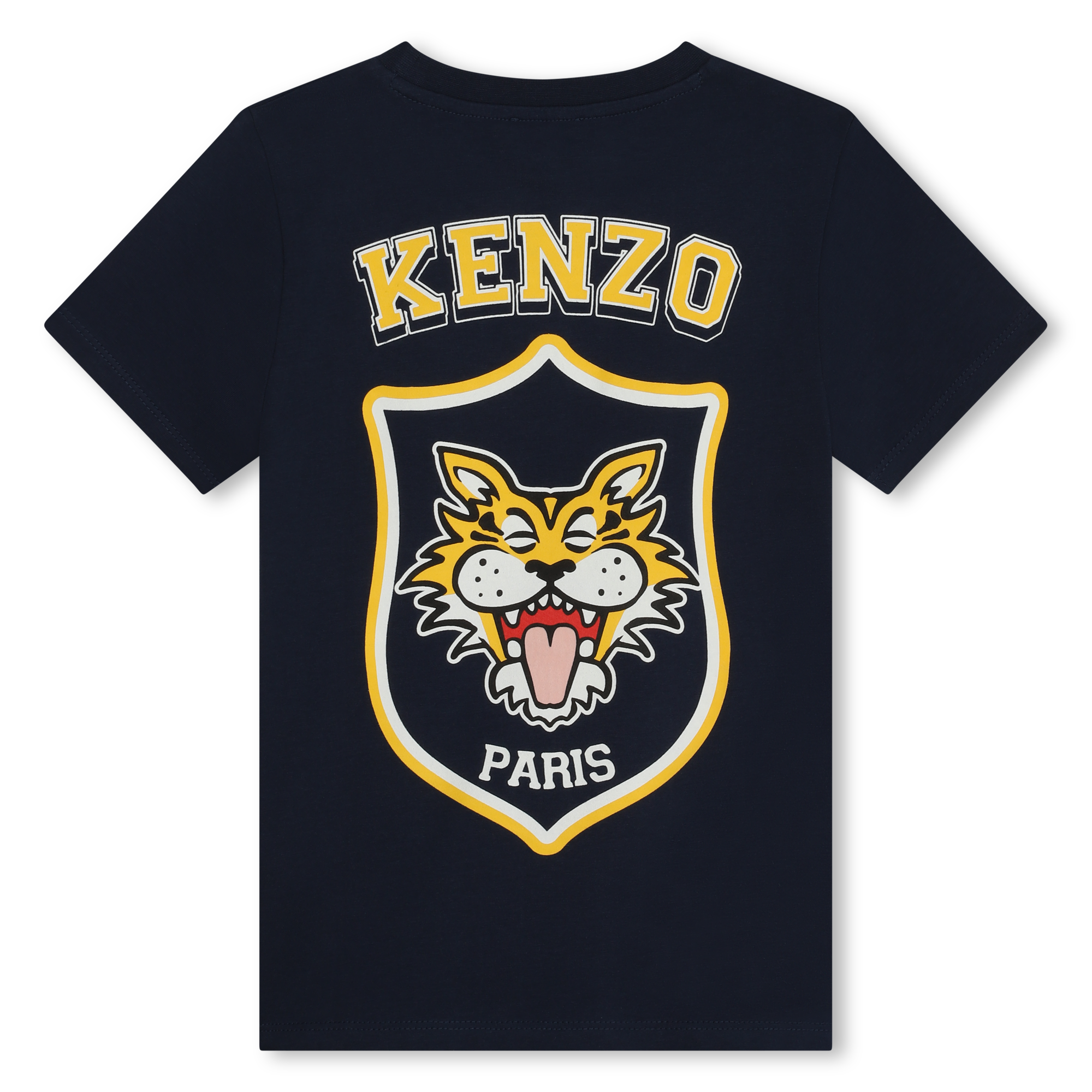 Polo Shirt KENZO KIDS Kids color Yellow Cream