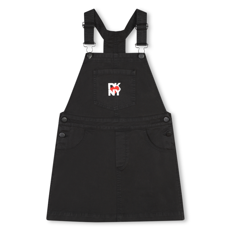 Denim Pinafore Dress DKNY 
                    GIRL