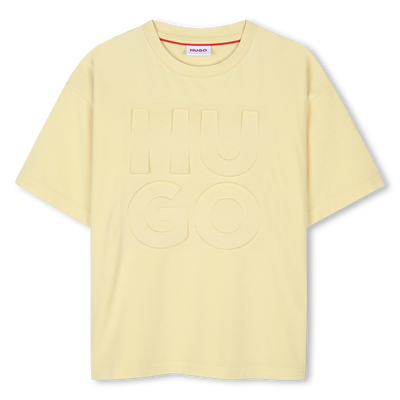 Faded cotton T-shirt HUGO BOY